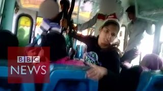 Beaten with belts: Sisters stand up to alleged harassers on a bus in India