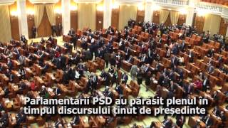 PSD sfidează discursul Președintelui Klaus Iohannis