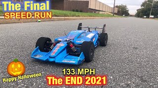 Arrma limitless The Final speed run of 2021 133 MPH