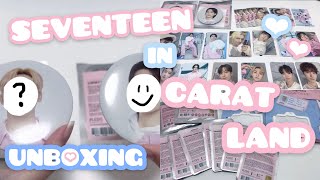 [SEVENTEEN]CARATLANDのグッズ開封💭🩵/UNBOXING/JEONGHAN/JUN/ケレン