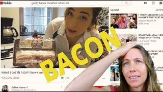 Gabbie Hanna What I eat weight loss breakfast (response)