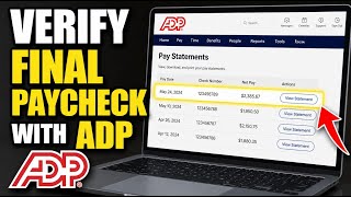 How to Verify Final Paycheck with ADP - Detailed Guide