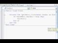 Visual Basic 2008 Tutorials Five - Hide and Show Functions