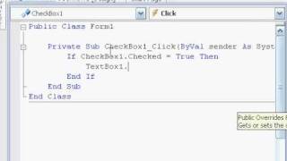 Visual Basic 2008 Tutorials Five - Hide and Show Functions
