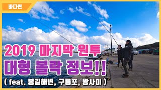 [다리tv] 2019마지막 원투낚시!!! 대형볼락(왕사미) 정보!!!