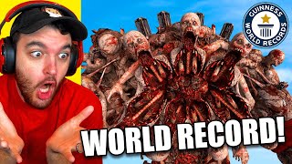 WORLD RECORD "COD WW2" ZOMBIES SPEEDRUN REACTION... WTF!!!