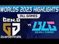 Battle for Glory: Gen G vs Bilibili Gaming Worlds Playoffs