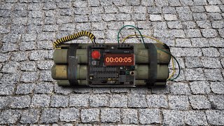 5 Second Timer Bomb 💣 with Loud Giant Bomb Explosion 💥 | YT Timer ✅