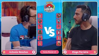 2024 Worlds #pokemonvgc  Day 2 l Antonio Sanchez VS Diego Ferreira Round 10 #honolulu