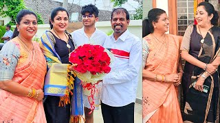 Ramya Krishna Meets Minister Roja Selvamani Family | Ramya Krishna In Minister Roja Home