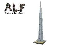 Lego Architecture 21031 Burj Khalifa - Lego Speed Build Review