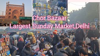 Delhi gi khwaidei chaoba Sunday Market /Hurallakpa potsu fangbne