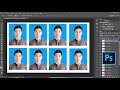 How To Create a Complete Passport Size Photo in Photoshop cs6/cc