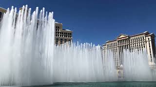 Fountains of Bellagio - “One Singular Sensation” (Day) 4K