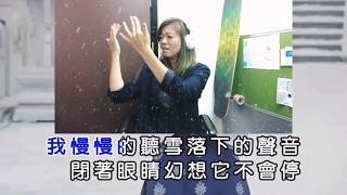 #台灣手語#Deaf【手語歌】-雪落下的聲音 陸虎 The sounds of the snow falling| Taiwanese Sign Language