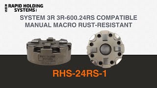 RHS-24RS-1 | System 3R 3R-600.24RS compatible Manual Macro Rust-resistant