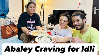 Making Idli for the first time 😊😊 #food #ladakhivlog #familyvlog #happy #subscribe #yt #yummy #tasty