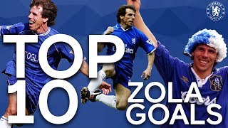 Top 10 Gianfranco Zola Goals! | Chelsea Tops