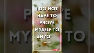 Be Yourself | Louise Hay Affirmation  | Self Love |  AffiirmInspireMotivate