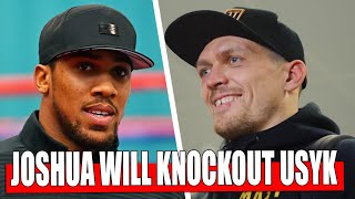 Anthony Joshua WILL FINISH THE FIGHT WITH Alexander Usyk WITH A CRUSHING KNOCKOUT / Fury TOLD Wilder