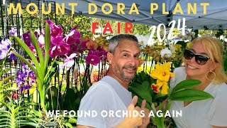 Mount Dora Plant Festival 2024. Orchids & More