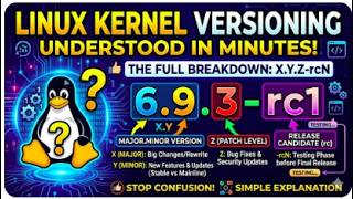 Linux Kernel Versioning Explained | Linux Kernel Development Course | Linux Device Drivers