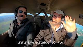 SKYview Aerial Photography flying high over Outback NSW Aug 2020