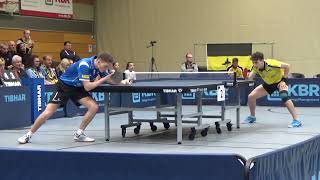 Zoom 17 Rally Fedotov Russia Andras Hungary 20220925 Hilpoltstein Bad Homburg Table Tennis 2 Bundesl