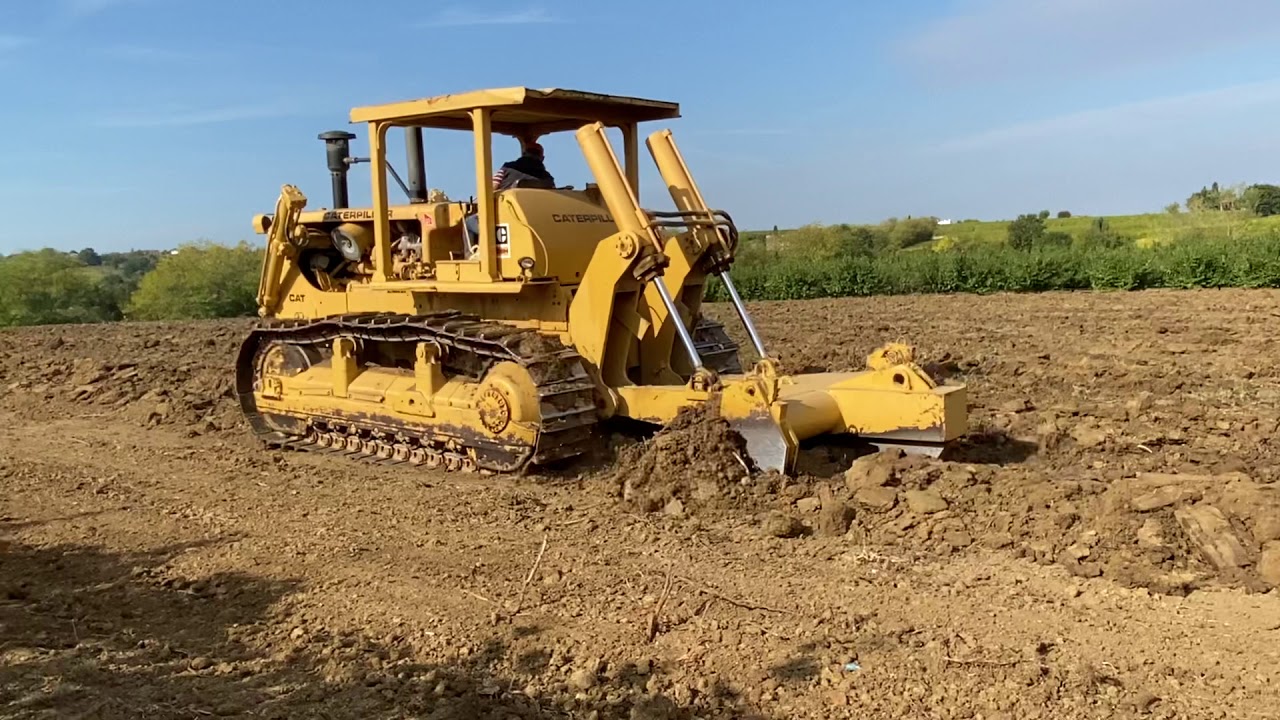 Caterpillar D8H Rippatura Profonda - YouTube