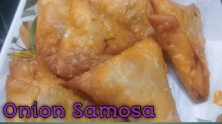 || Onion samosa ని ఒక సారి ఇలా చేసి చాడండి😋 same street style samosa లాగా ఉంటాయి|| ONION SAMOSA ||