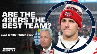 NOT EVEN CLOSE ❗❕ Rex Ryan declares the 49ers the NFL's best team after win vs.