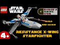 Lego Star Wars Resistance x-wing (75297) Build & Review