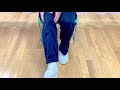 足関節の運動　足首の外返し ankle exercise ankle flipping