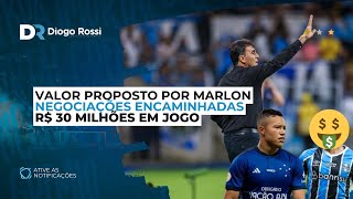 2 REFORÇOS ANUNCIADOS ESSA SEMANA? | A PROPOSTA FEITA POR MARLON | R$ 30 MILHÕES NA MESA DO GRÊMIO