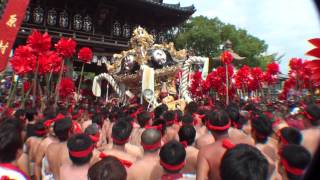 2012 平成24年 灘のけんか祭り（宵宮） 松原屋台 登場