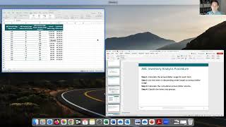 ABC inventory classification using Excel