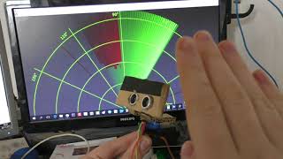 Ультразвуковой радар на Arduino и Processing.