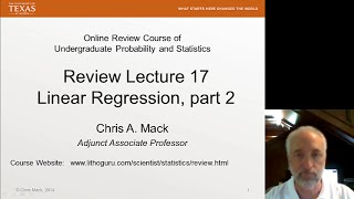 StatReview Lecture17