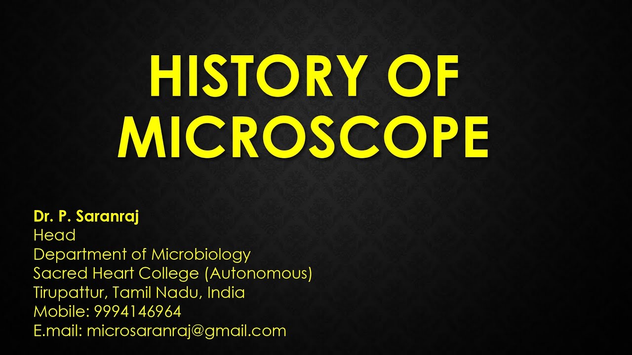 History Of Microscope Youtube History Of Microscope Youtube