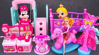 62 Minutes Satisfying with Unboxing Minnie Mouse Kitchen Playset，Disney Toy Collection Review | ASMR