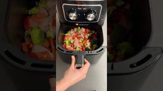 Air Fryer Chicken & Veggies — Healthy Dinner in 20 Minutes 🍗🥦 Easy air fryer recipes