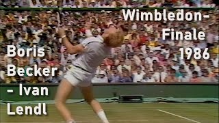 Wimbledon Finale 1986  Boris Becker - Ivan Lendl