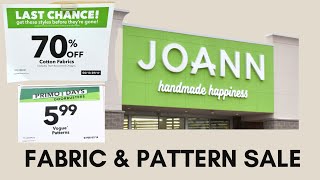 Joann’s Clearance and Last Chance Finds (and Vogue Pattern Sale)
