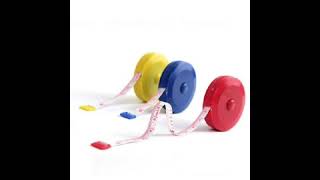 752)塑料自动伸缩皮尺(150cm)(随机颜色)(Mixed Measure Sewing Tailor Dieting Tapeline Ruler Retractable Tape)RM5.00