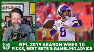 Week 10 Picks Against the Spread, Best Bets, Gambling Advice | Pick Six Podcast