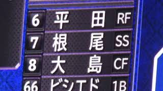 2019.3.14 プロ野球オープン戦 中日ドラゴンズvs埼玉西武ライオンズ スタメン発表+ドラゴンズ1-9応援歌