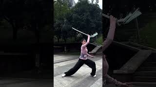 ZiXi Tai Chi Sword #kungfu #china #sports #wushu #taichi #taijiquan #shortsvideo #shorts #sword