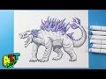 How to Draw Shimo | Godzilla x Kong: The New Empire