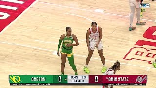 #9 Ohio State Buckeyes vs Oregon Ducks FULL GAME | B1G Women's College Basketball | January 12, 2025