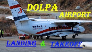 Dolpa Airport.. Landing \u0026 Takeoff